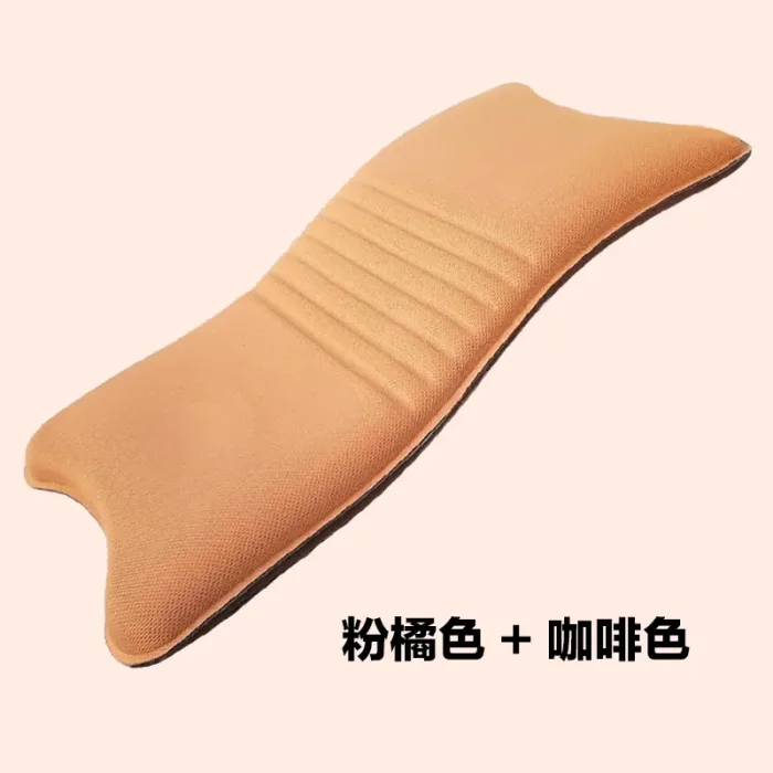好孜翹翹枕+專用枕套 【粉橘 + 咖啡】